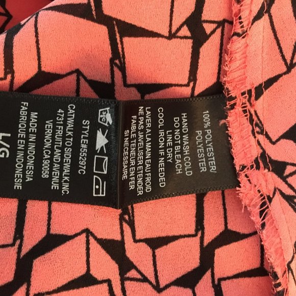 Pleione  - Surplice Roll Sleeve High/Low Blouse - Picture 8 of 9